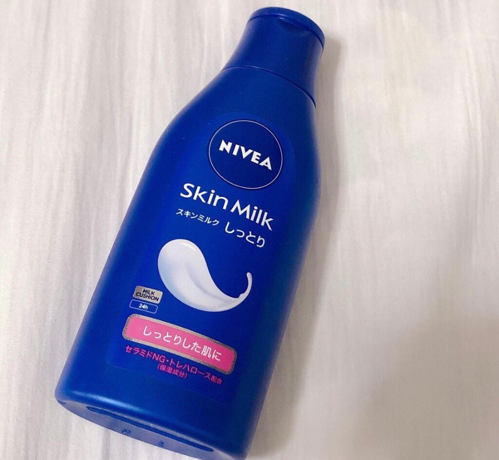 スキンミルク(しっとり)/ニベア/ボディミルクを使ったクチコミ(1枚目)