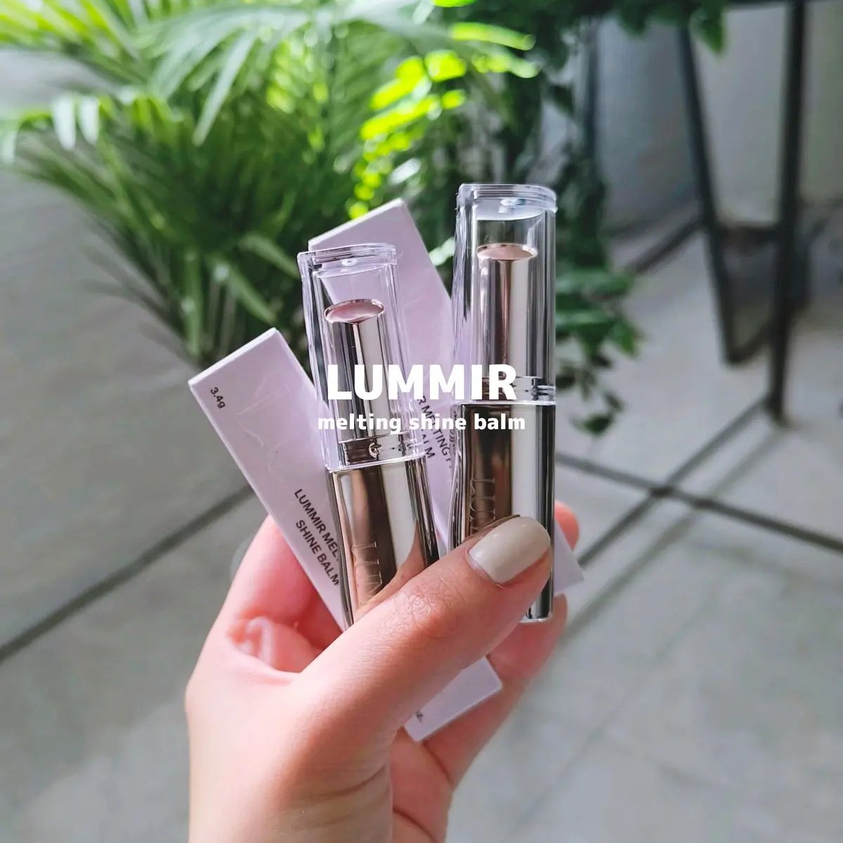 MELTING FIT SHINE BALM/Lummir/口紅を使ったクチコミ（1枚目）