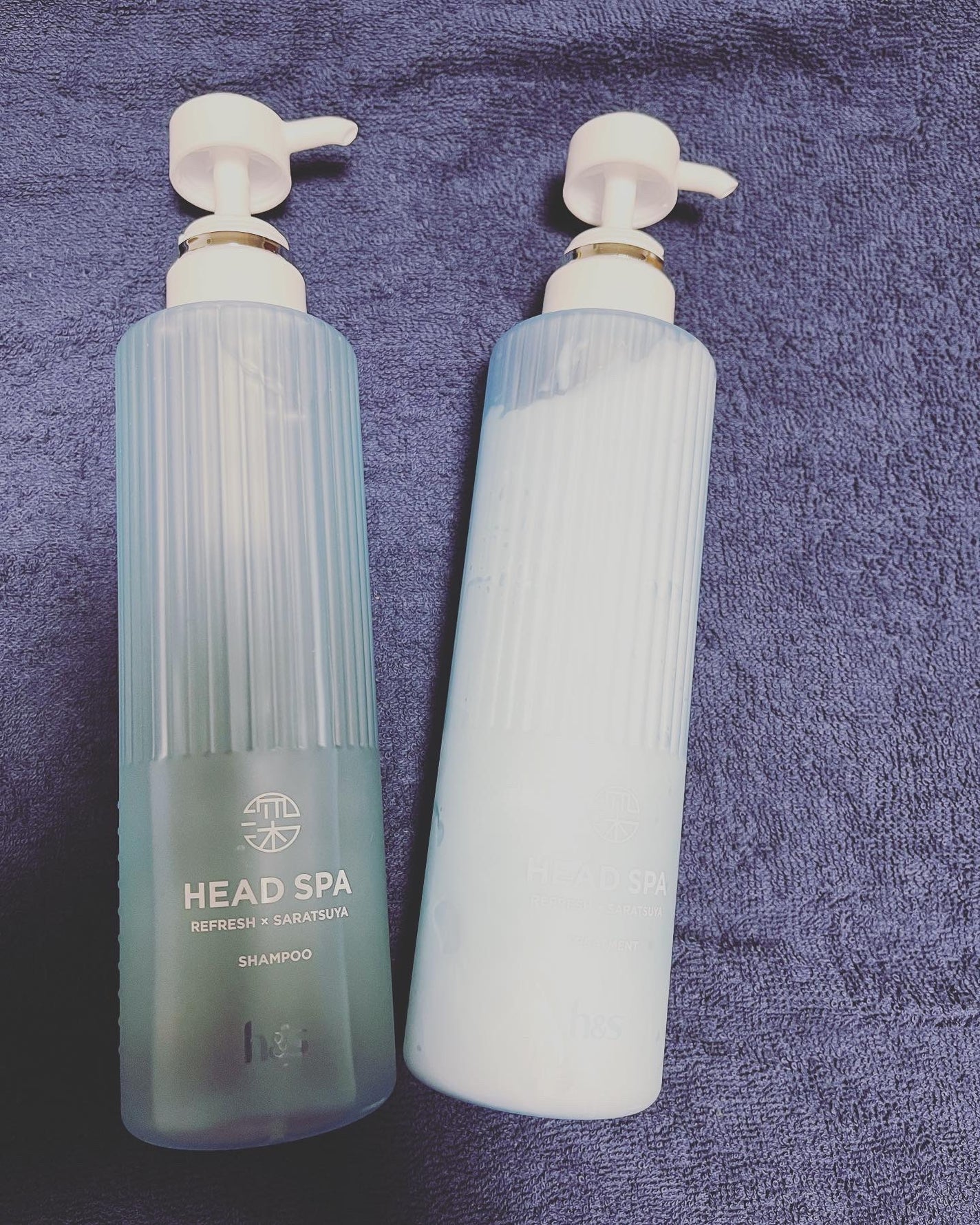 リフレッシュ × さらつや シャンプー/トリートメント/h&s/市販シャンプーを使ったクチコミ(1枚目)