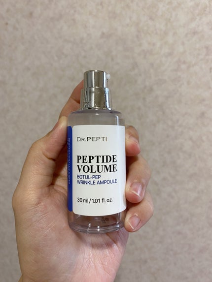 PEPTIDE VOLUME BOTUL-PEP WRINKLE AMPOULE /DR.PEPTI/美容液を使ったクチコミ(1枚目)