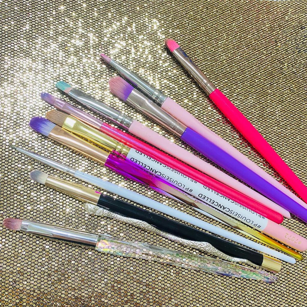 ぴぴ on LIPS 「久しぶりにカラフルメイク💪✨しつこく目のせてごめん🤣🤣🤣手..」(9枚目)