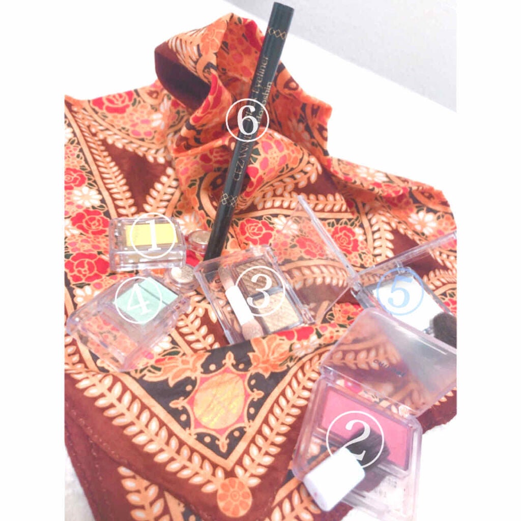 アイ カラー(チップ付)/ちふれ/アイシャドウパレットを使ったクチコミ(3枚目)