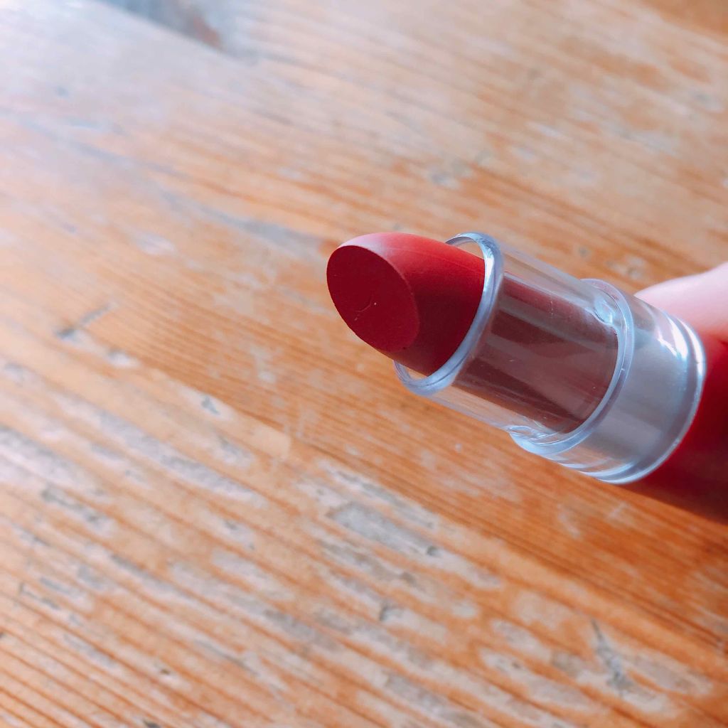 カンコレ マットリップスティック/DAISO/口紅を使ったクチコミ（2枚目）