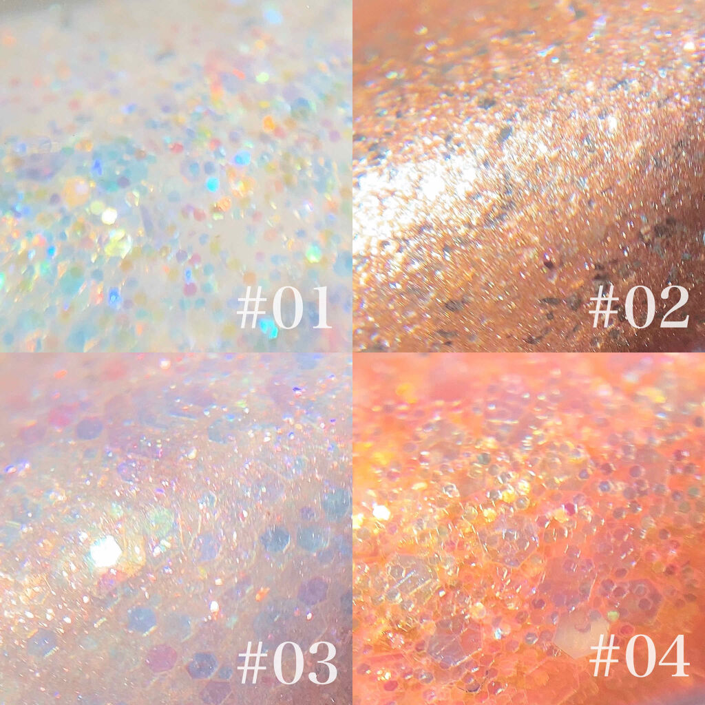 TOXIN GLITTER/CELEFIT/リキッドアイシャドウを使ったクチコミ（3枚目）