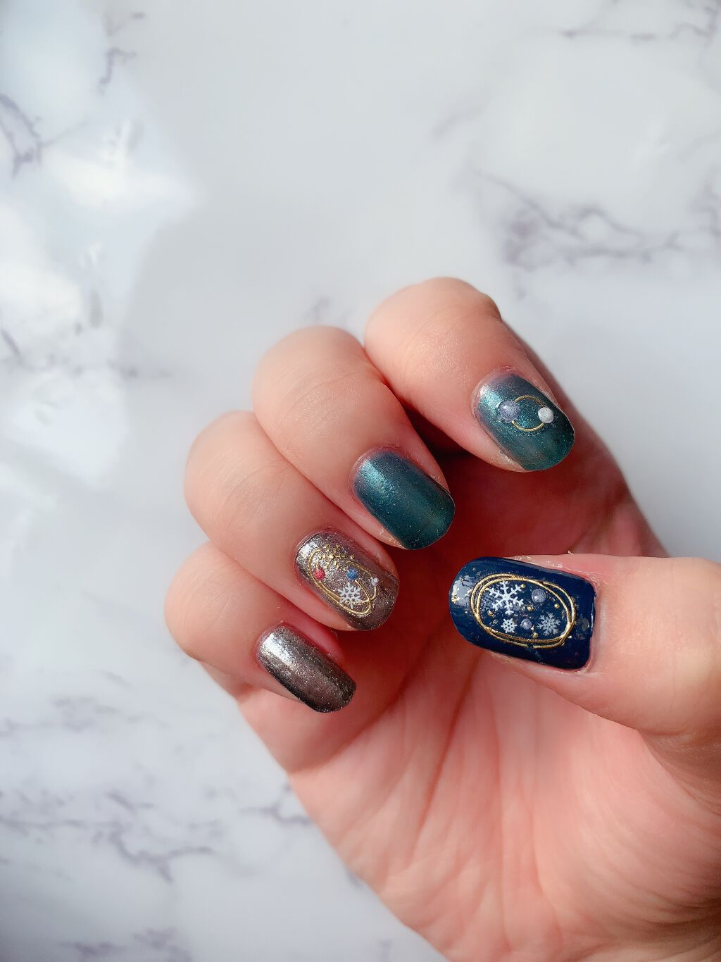 カラフルネイルズ/キャンメイク/マニキュアを使ったクチコミ(3枚目)