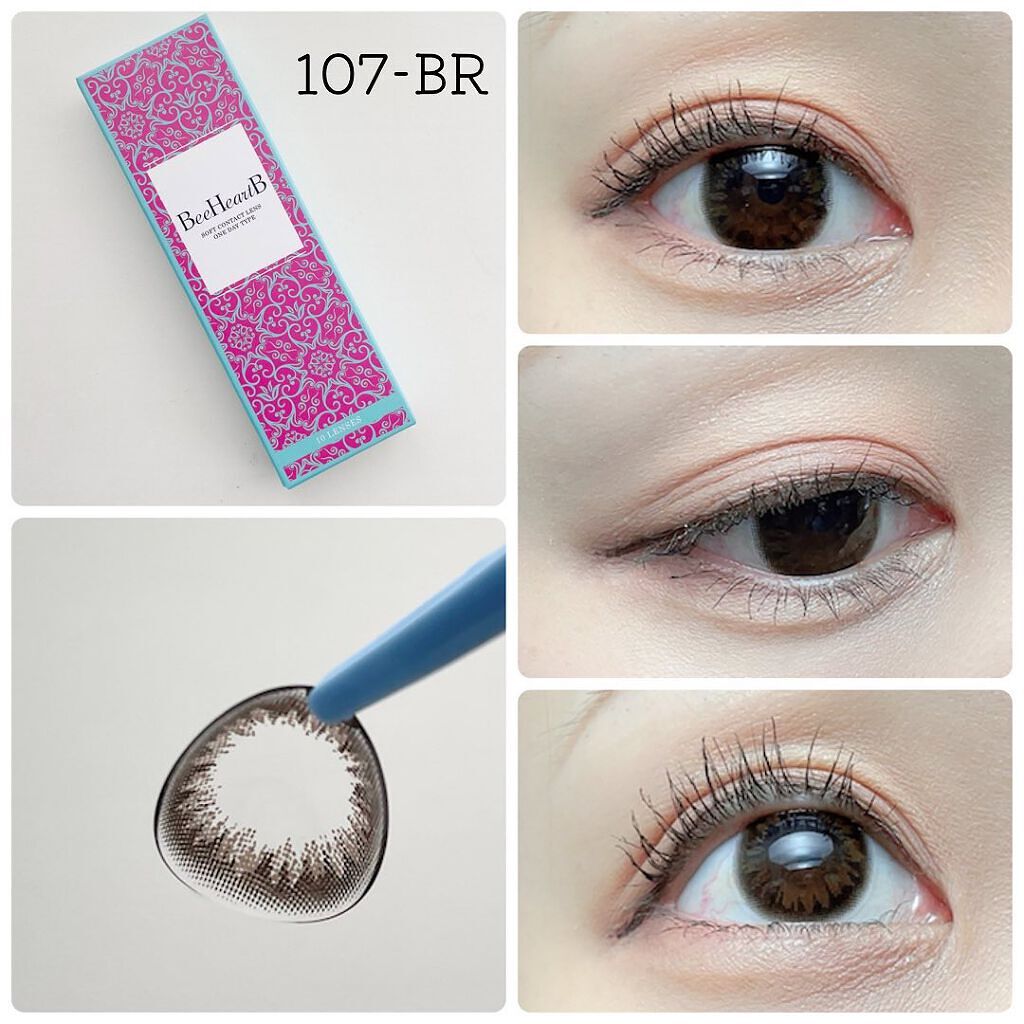 BeeHeartB 1day/BeeHeartB/ワンデー(1DAY)カラコンを使ったクチコミ(4枚目)