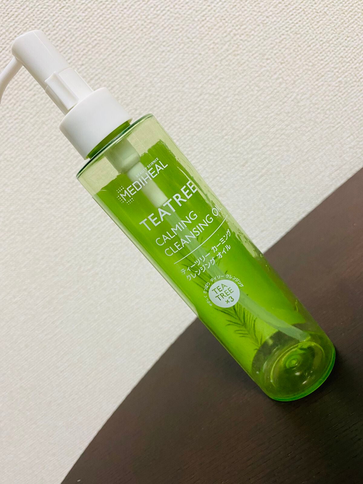 ティーツリーカーミングクレンジングオイル/MEDIHEAL/オイルクレンジングを使ったクチコミ(1枚目)