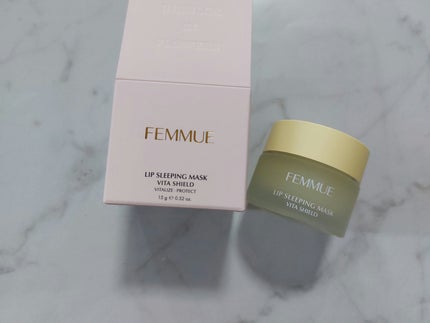 リップスリーピングマスク VS(ビタシールド)/FEMMUE/リップマスクを使ったクチコミ(4枚目)