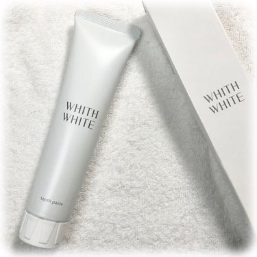 歯磨き粉/WHITH WHITE/歯磨き粉を使ったクチコミ（1枚目）