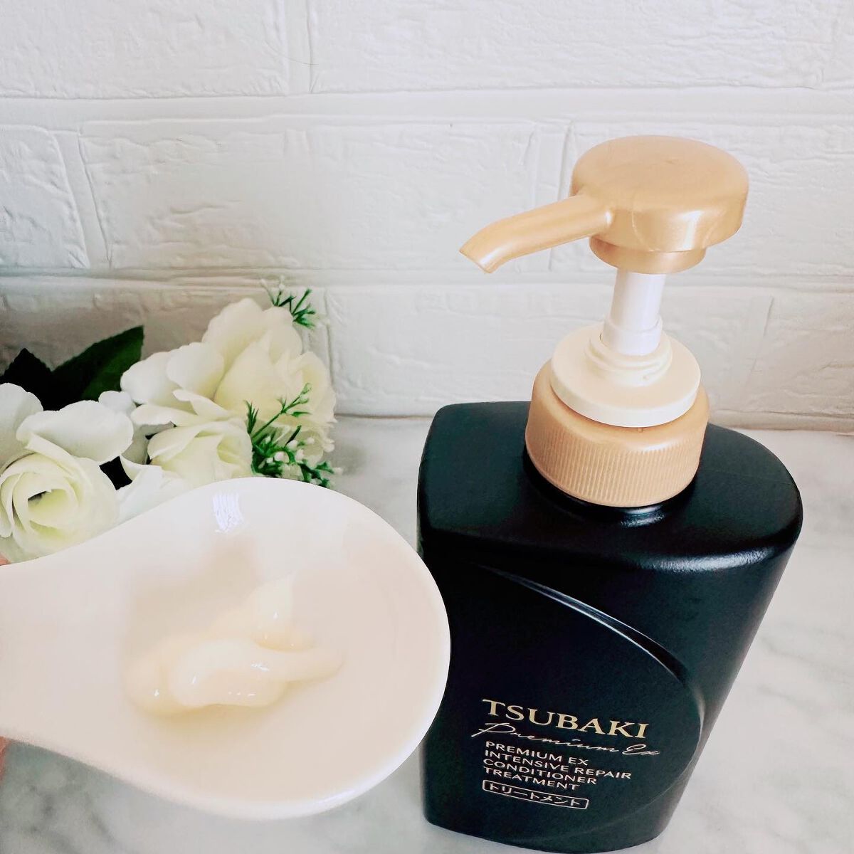 プレミアムＥＸ インテンシブリペア ＜シャンプー＞／コンディショナー＜ヘアトリートメント＞  シャンプー（つめかえ用）330ml/TSUBAKI/市販シャンプーを使ったクチコミ（3枚目）