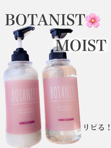 ボタニカルスプリングシャンプー/トリートメント（モイスト）/BOTANIST/シャンプー・コンディショナーを使ったクチコミ（1枚目）