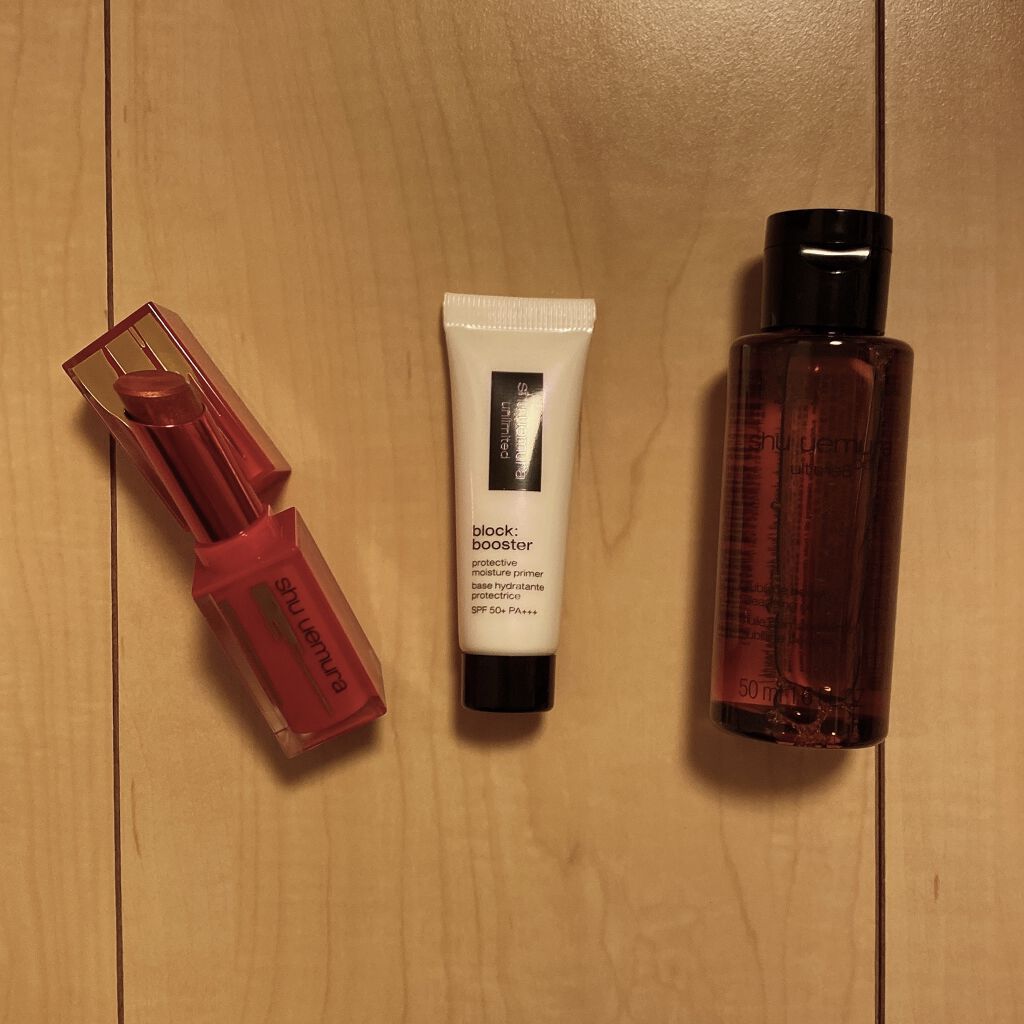 ルージュ アンリミテッド/shu uemura/口紅を使ったクチコミ（3枚目）