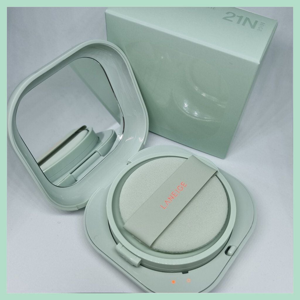 ネオクッション マット/LANEIGE/クッションファンデーションを使ったクチコミ(3枚目)