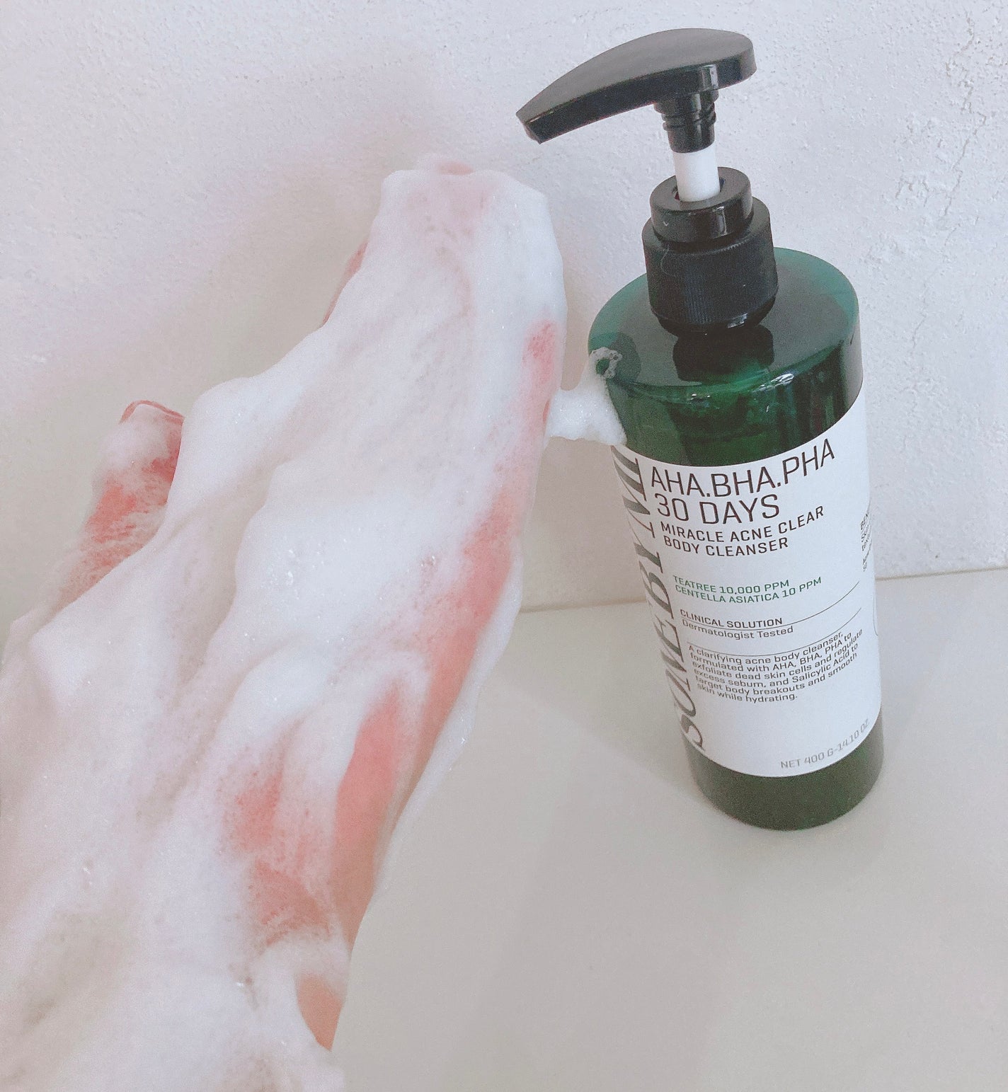 AHA·BHA·PHA 30デイズミラクルアクネボディクレンザー/SOME BY MI/ボディソープを使ったクチコミ(3枚目)
