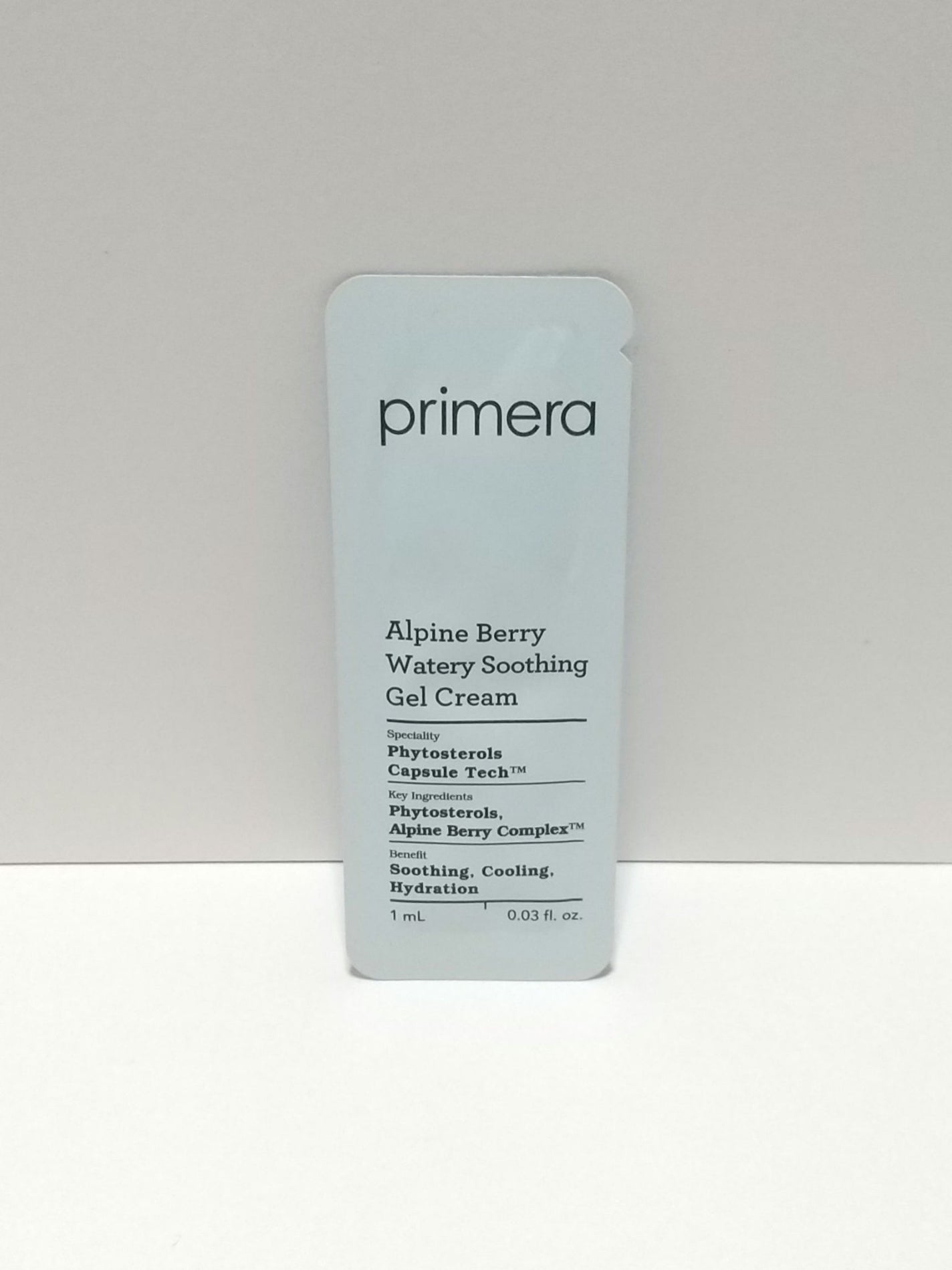 アルパインベリーウォータージェルクリーム/primera/フェイスクリームを使ったクチコミ(1枚目)