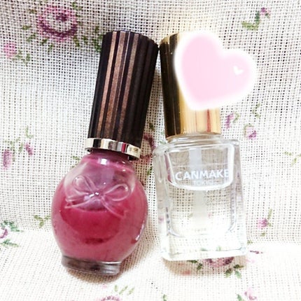 ジェルボリュームトップコート/キャンメイク/ネイルトップコートを使ったクチコミ(2枚目)