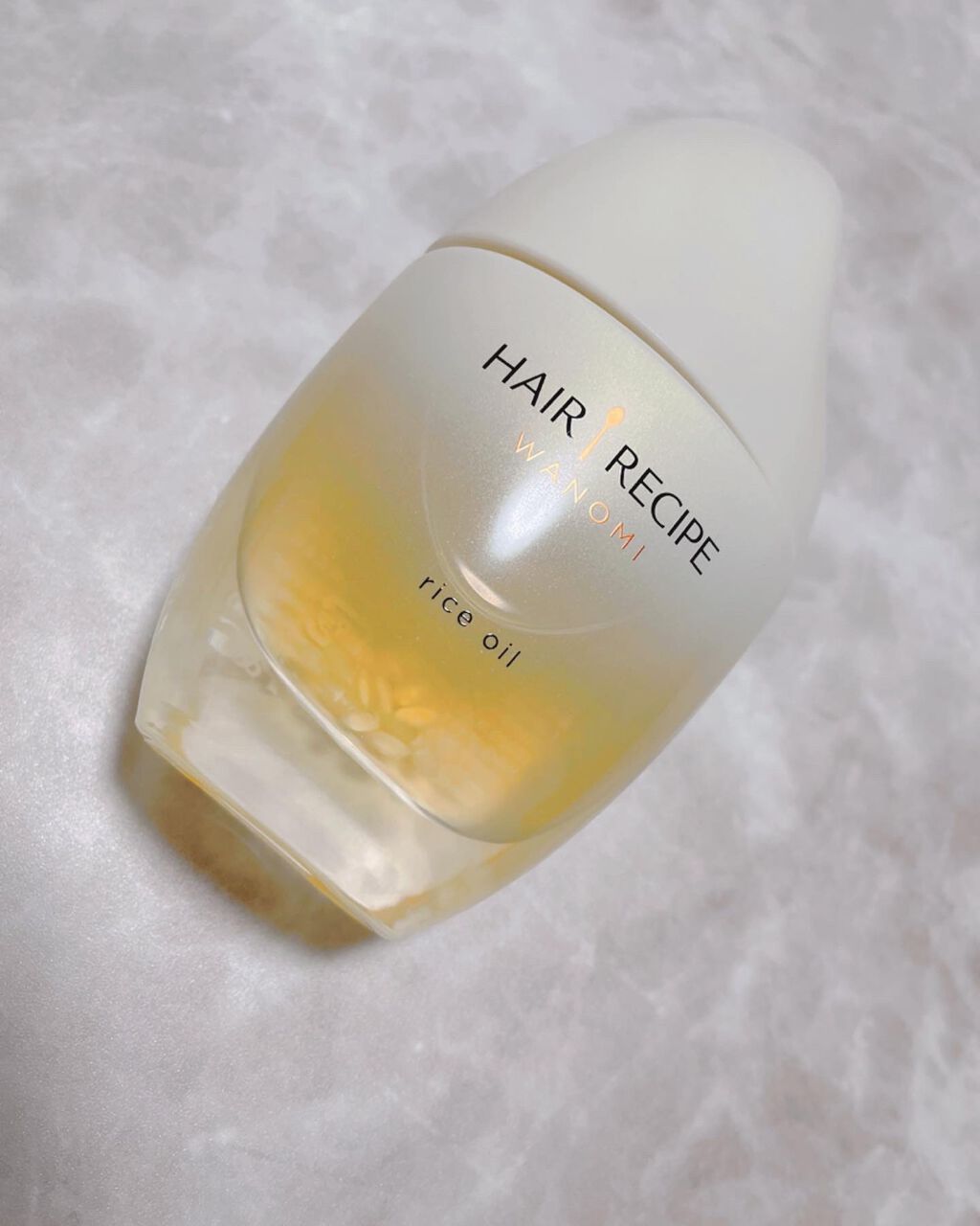 さらとろライスオイル(洗い流さないトリートメント)/WANOMI/ヘアオイルを使ったクチコミ(2枚目)