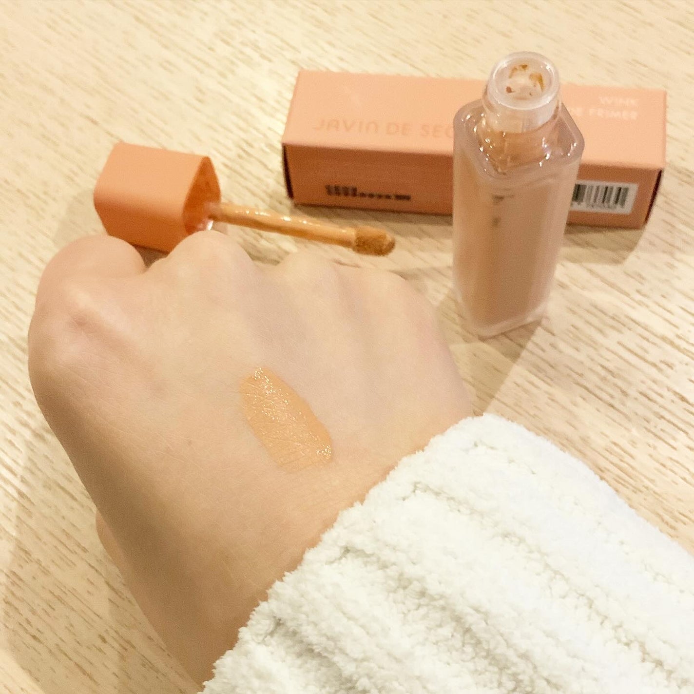 ウインク アイ シェード プライマー/Javin De Seoul/リキッドアイシャドウを使ったクチコミ(3枚目)