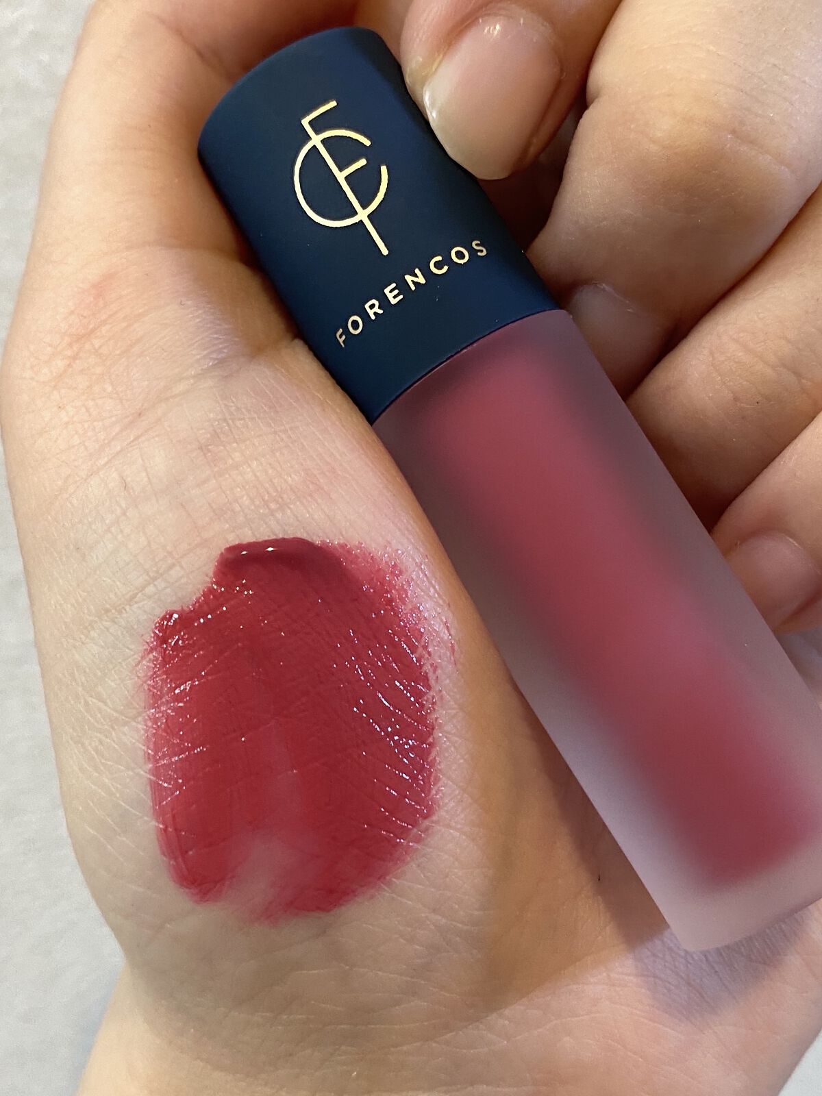 Soak Tattoo Tint 【旧】#12 ハイドランジア/フォレンコス/リップグロスを使ったクチコミ（3枚目）