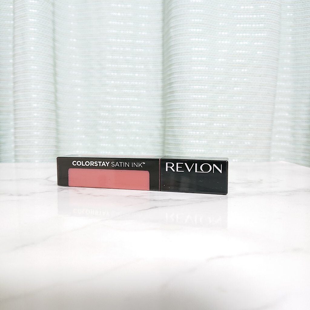 カラーステイ サテン インク/REVLON/口紅を使ったクチコミ(1枚目)