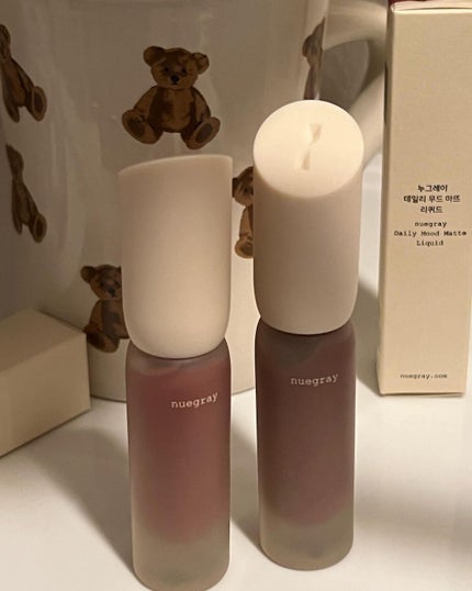デイリームードマットリキッド/nuegray/リップグロスを使ったクチコミ(1枚目)