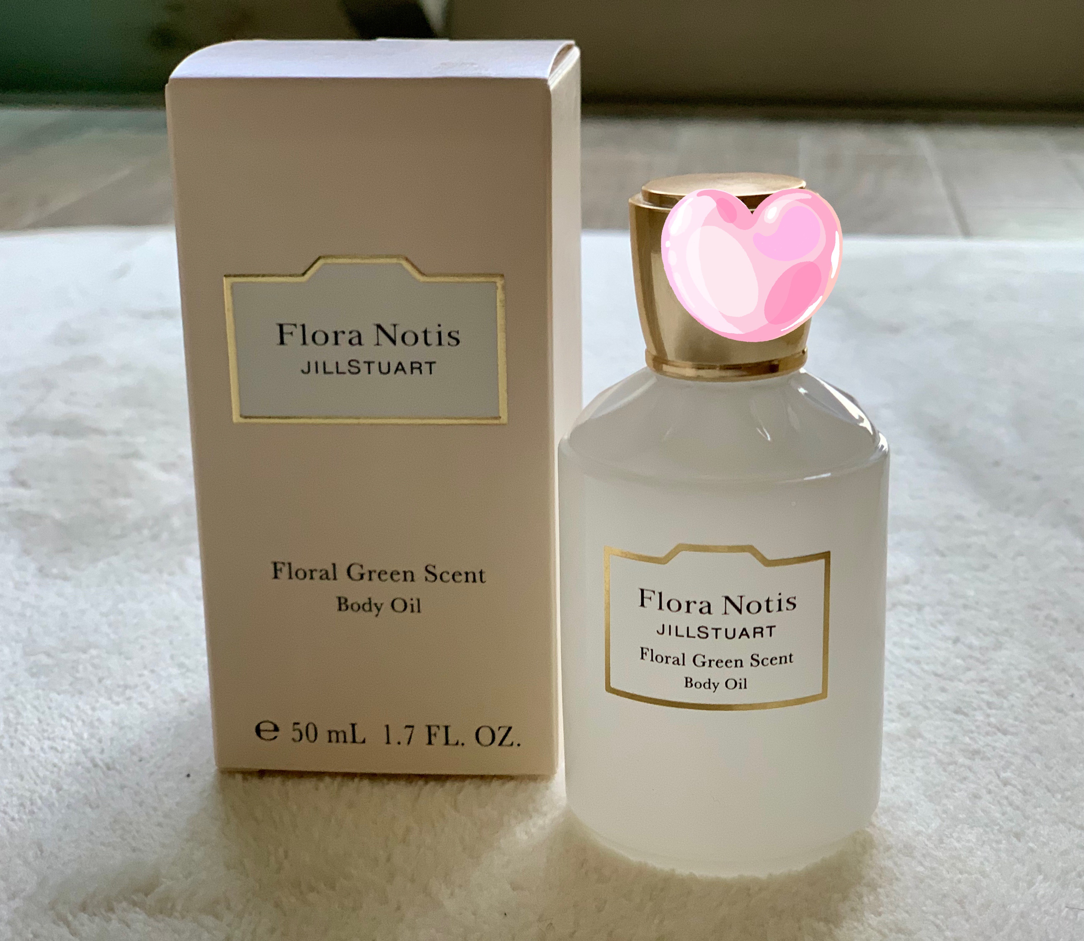 フローラルグリーン ボディオイル/Flora Notis JILL STUART/ボディオイルを使ったクチコミ（1枚目）