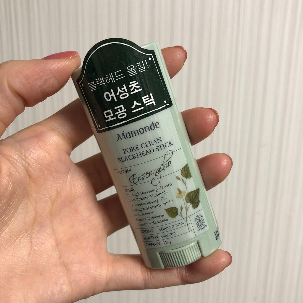 PORE CLEAN BLACKHEAD STIC/Mamonde/スクラブ・ゴマージュを使ったクチコミ(1枚目)