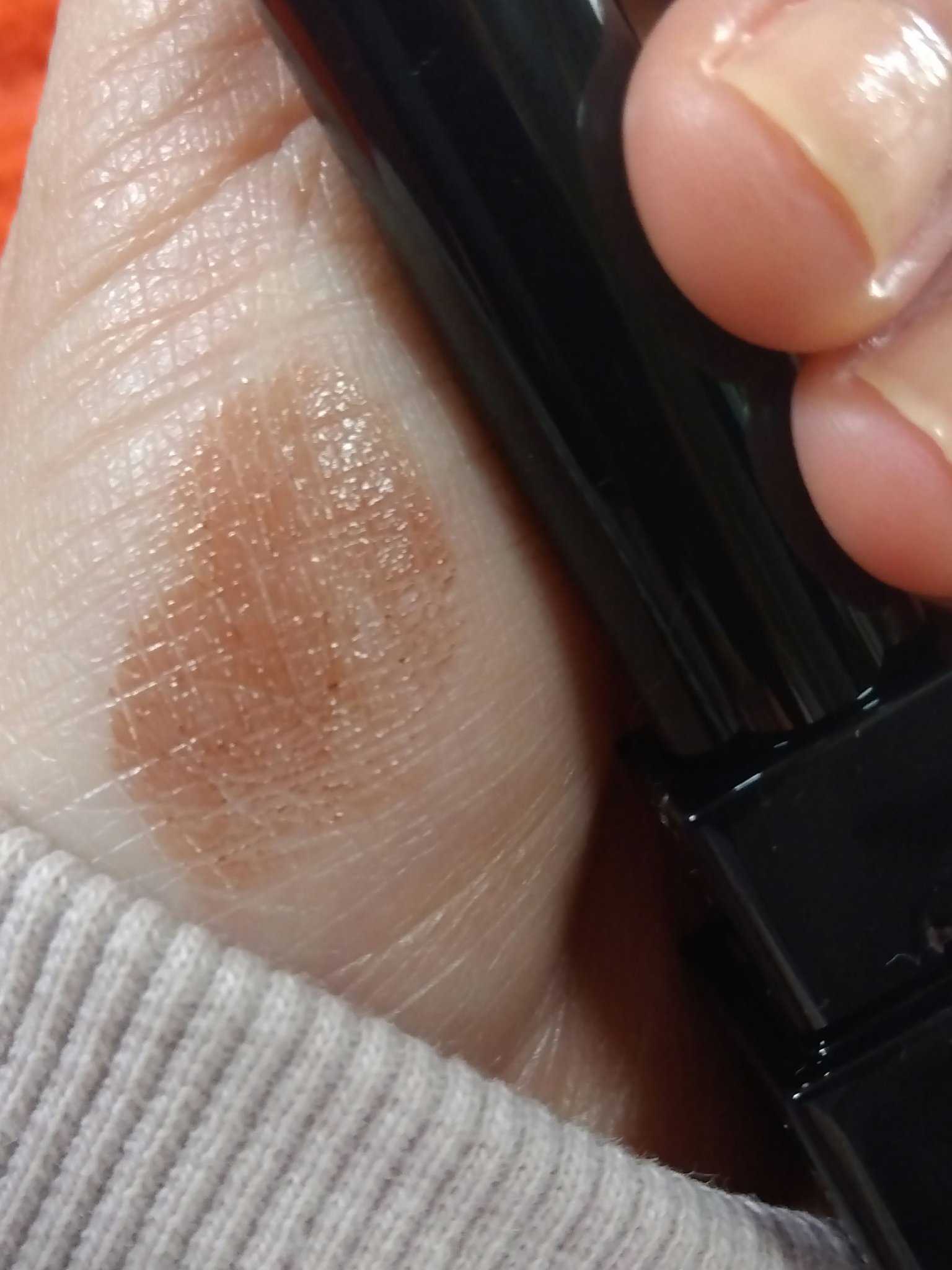 ケイト リップモンスター EX-1 焦がした茶葉の余韻(限定色)/KATE/口紅を使ったクチコミ（2枚目）