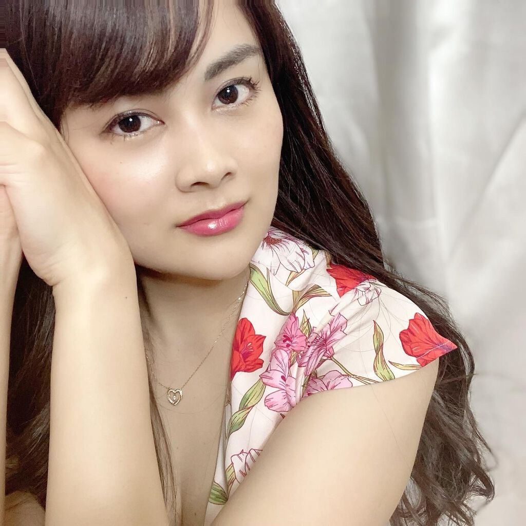 ドラマティックルージュN PK340/マキアージュ/口紅を使ったクチコミ（2枚目）