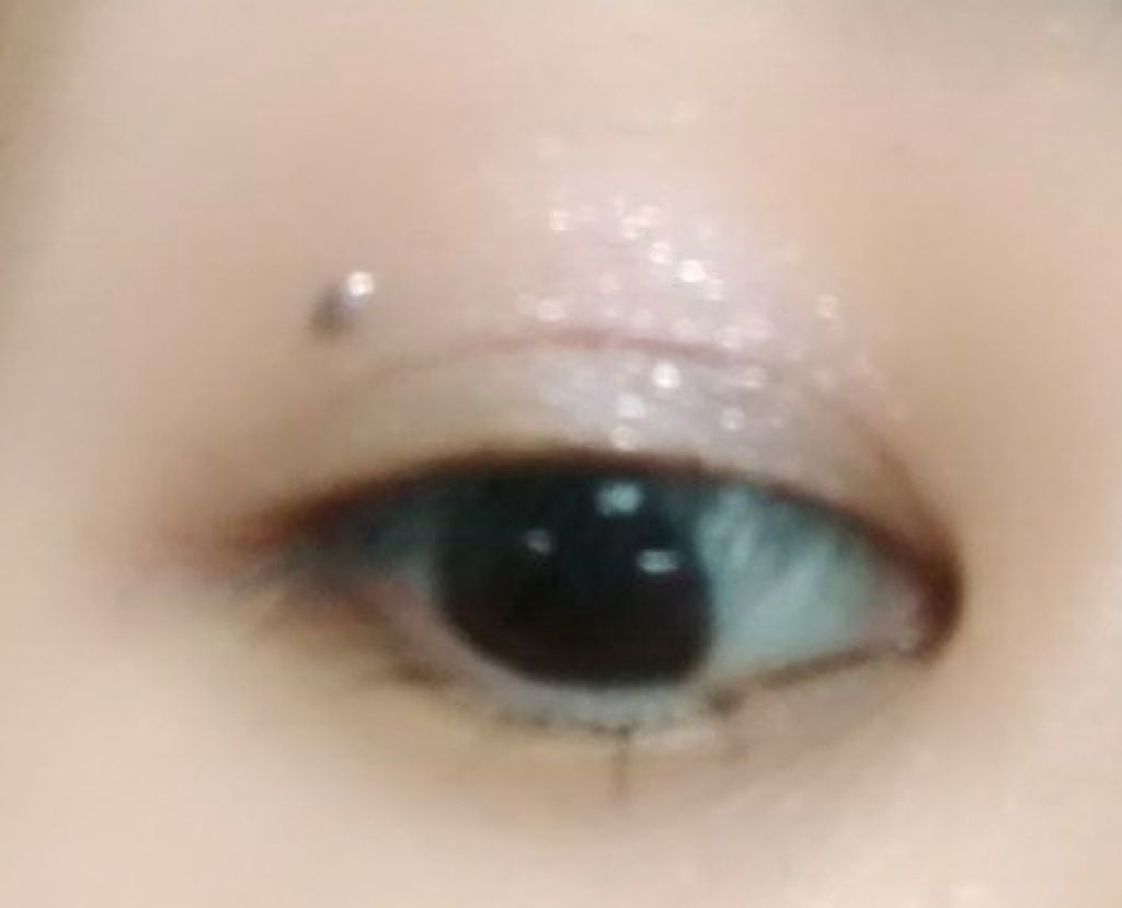 シャイニーシャドウ N/excel/単色アイシャドウを使ったクチコミ(4枚目)