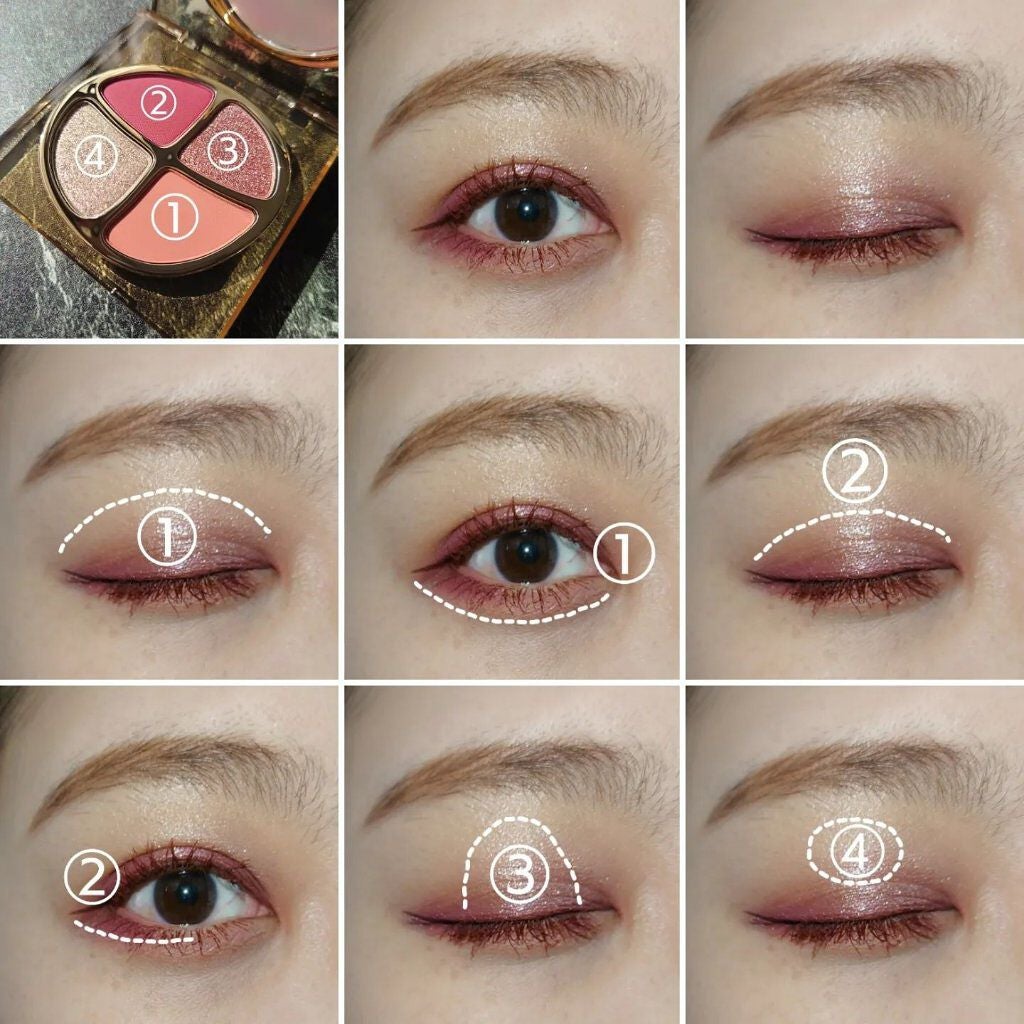 遊染インクスマッジパレット/Joocyee/アイシャドウパレットを使ったクチコミ(4枚目)