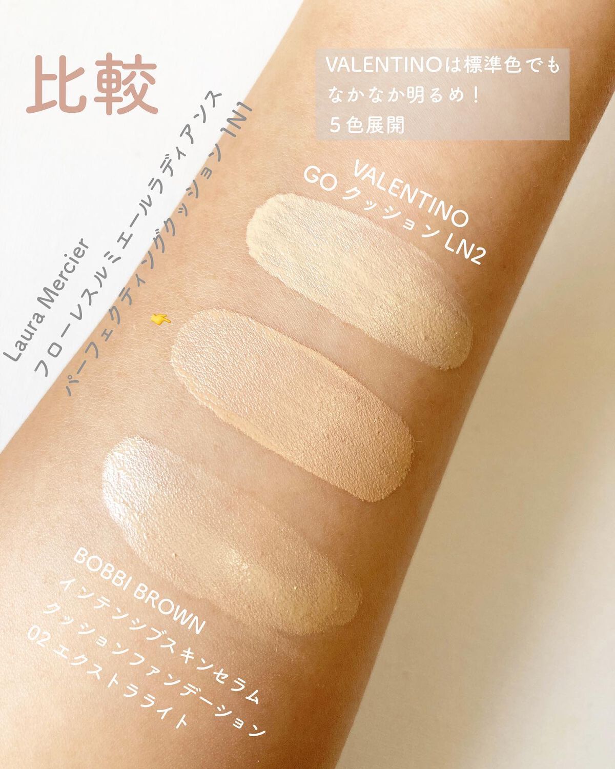 GO クッション/ヴァレンティノ ビューティ/クッションファンデーションを使ったクチコミ(4枚目)