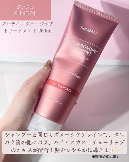 クンダル ダメージケア シャンプー/トリートメント/KUNDAL/市販シャンプーを使ったクチコミ(3枚目)
