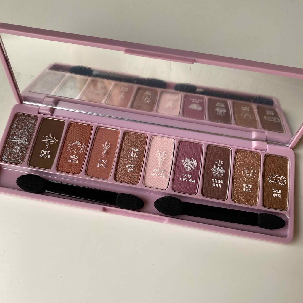 プレイカラー アイシャドウ/ETUDE/アイシャドウパレットを使ったクチコミ(2枚目)