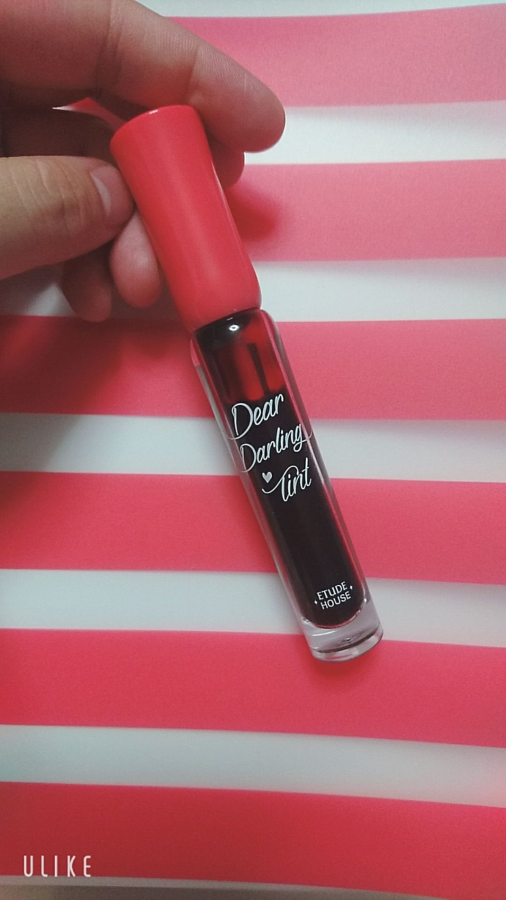 ディアダーリン ウォータージェルティント/ETUDE/リップティントを使ったクチコミ（1枚目）