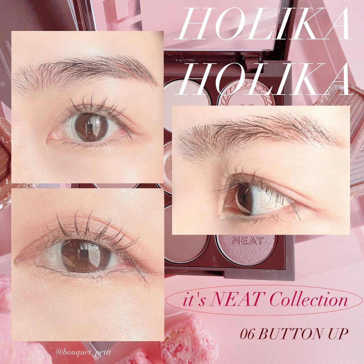 マイフェイブムードアイパレット 9カラー/HOLIKA HOLIKA/アイシャドウパレットを使ったクチコミ(5枚目)