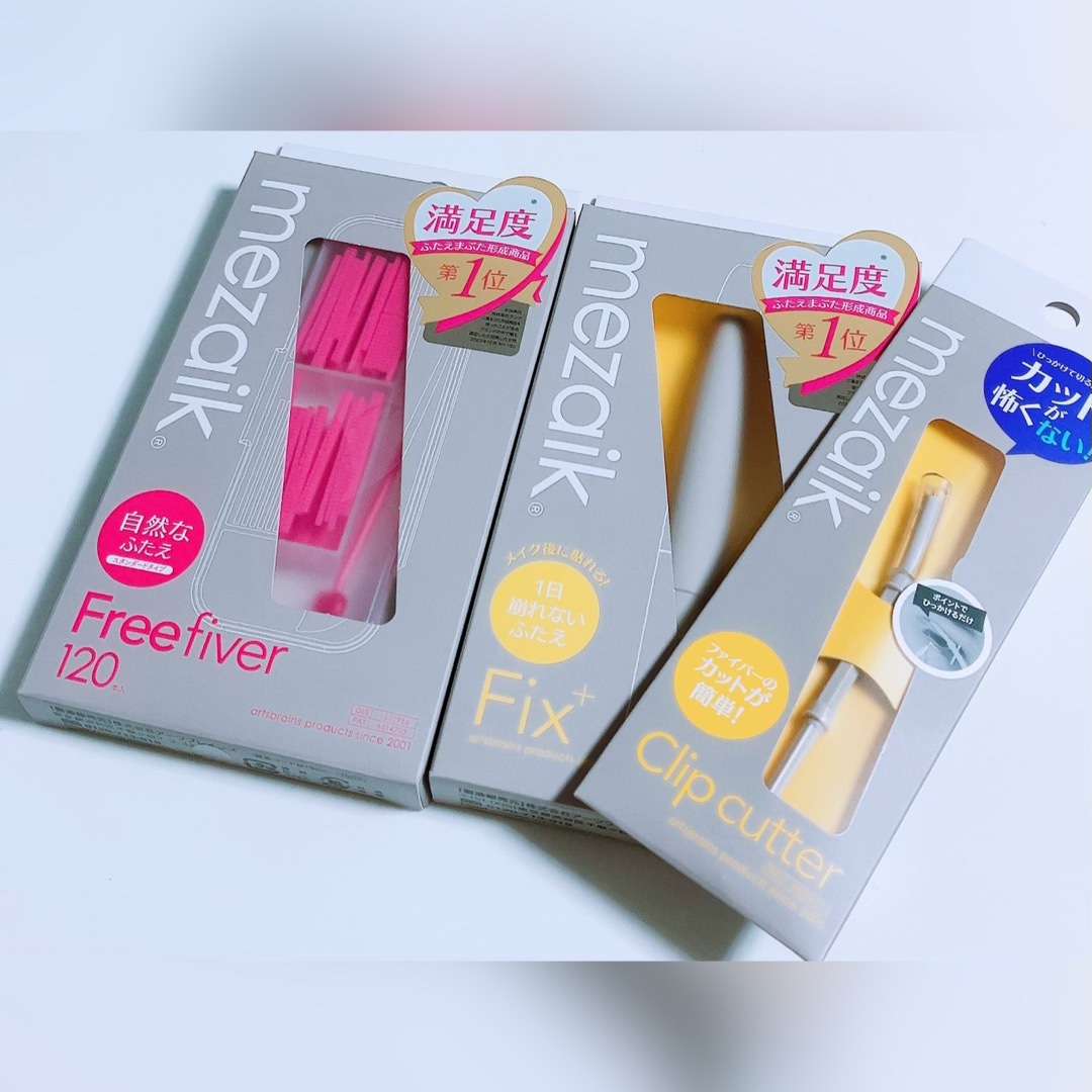 メザイク クリップ カッター ファイバー専用カッター/メザイク/二重まぶた用アイテムを使ったクチコミ（2枚目）