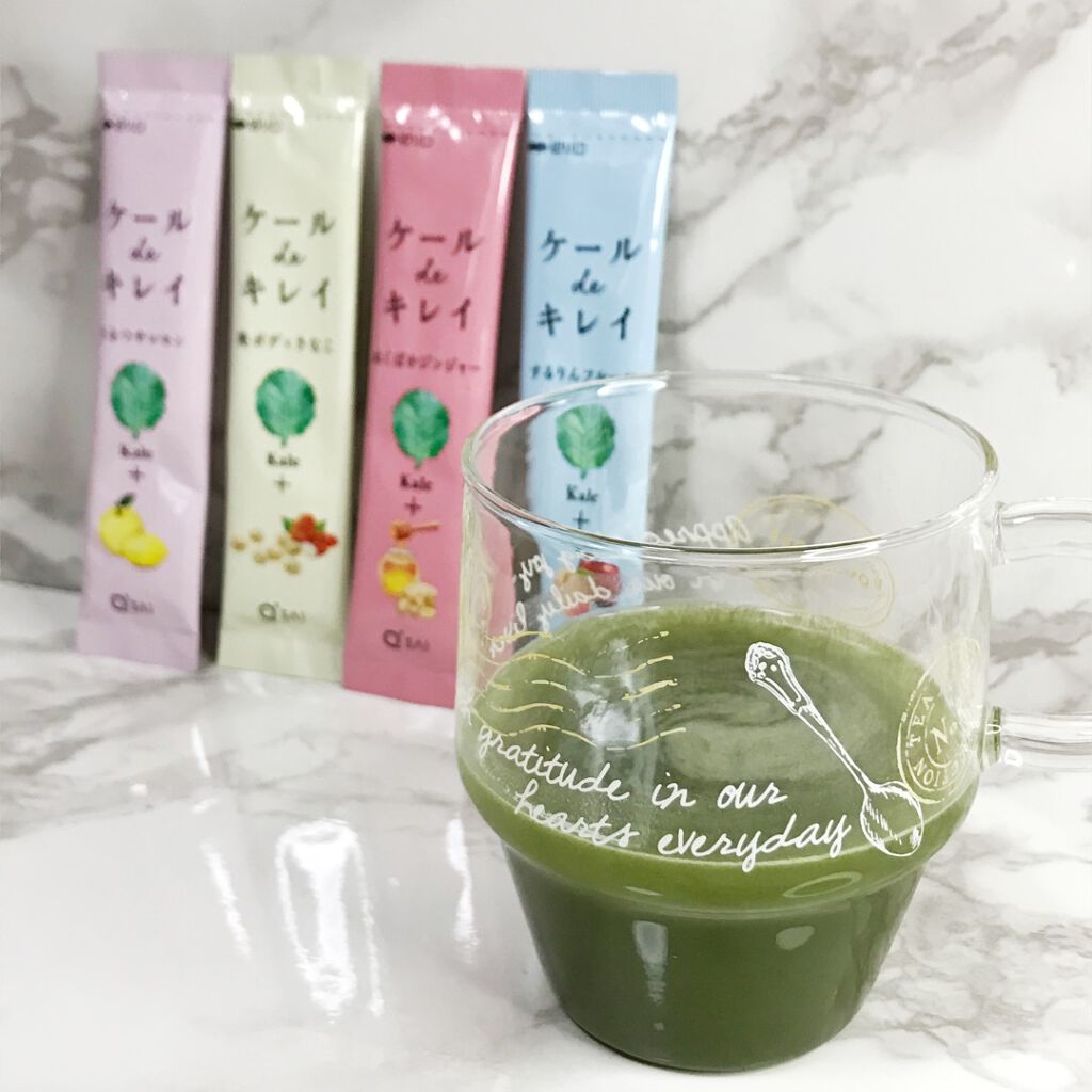 ケール de キレイ/キューサイ/青汁を使ったクチコミ（3枚目）