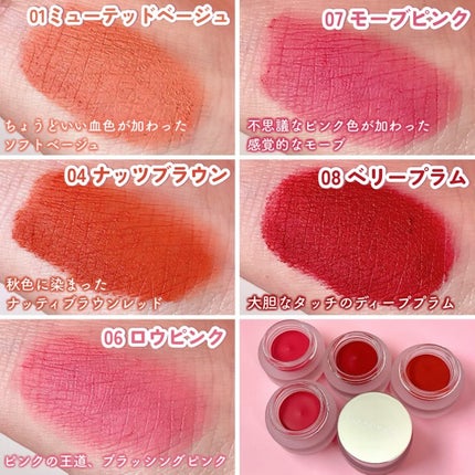 オーバーブラーリングポット/wakemake/口紅を使ったクチコミ(4枚目)