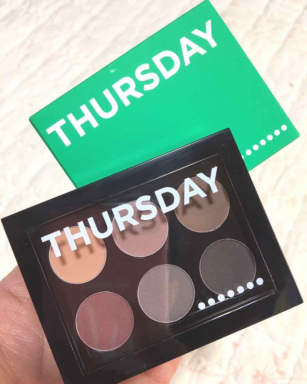 weekly eye palette/ARITAUM/アイシャドウパレットを使ったクチコミ（1枚目）