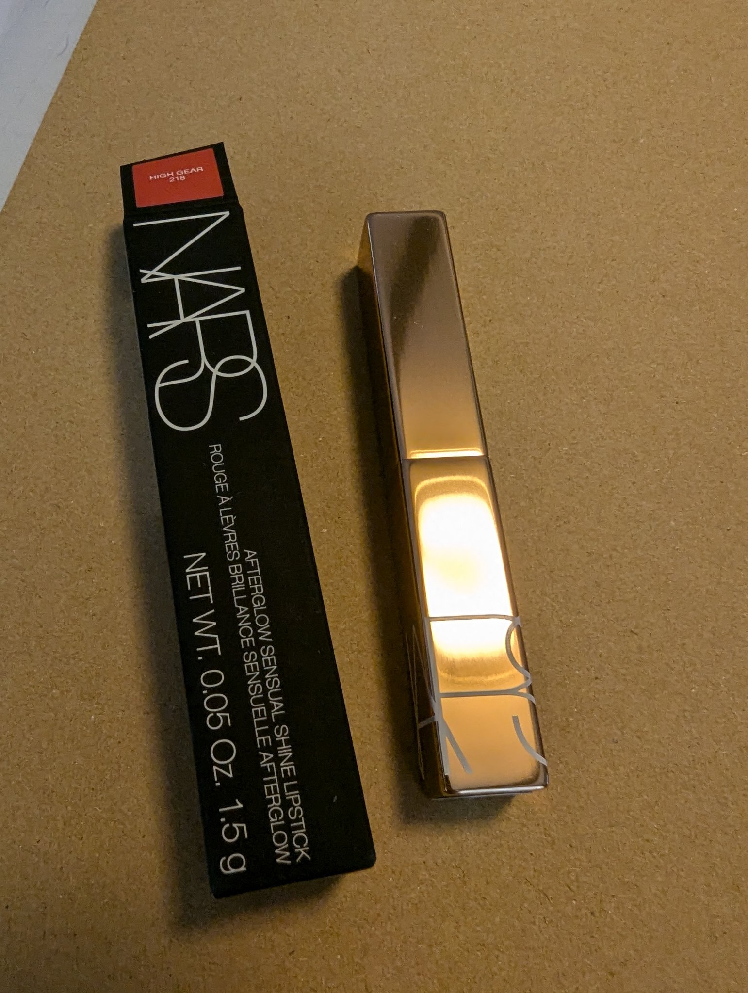 アフターグロー　センシュアルシャイン　リップスティック/NARS/口紅を使ったクチコミ（1枚目）