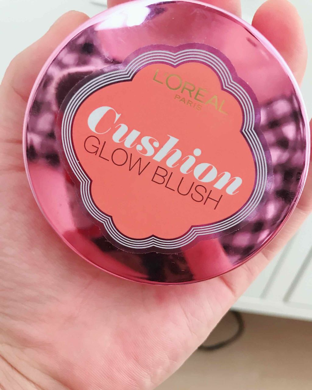 ロレアル パリ ルーセントマジック クッションブラッシュのクチコミ「ロレアル パリのクッションブラッシャー😏



ロレアルパリのクッションブラッシャーです！

.....」（1枚目）