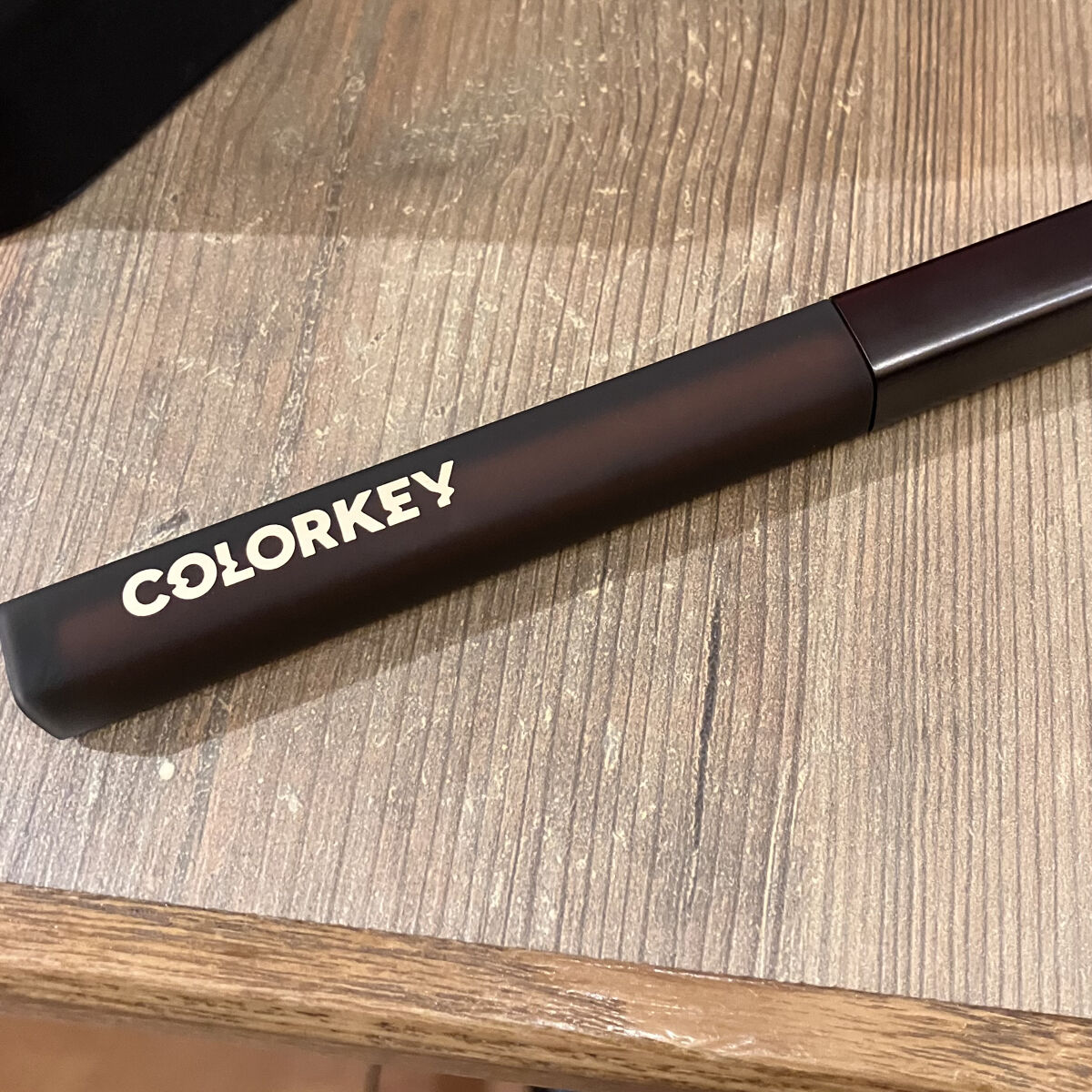 モイストベルベットリップラッカー/COLORKEY/口紅を使ったクチコミ（1枚目）