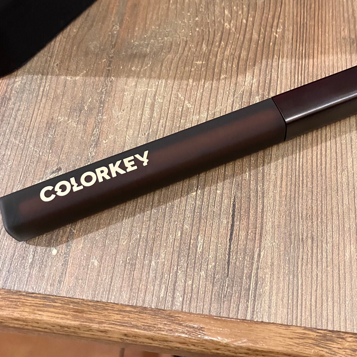 モイストベルベットリップラッカー/COLORKEY/口紅を使ったクチコミ(1枚目)