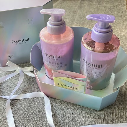 エッセンシャル プレミアム うるおいバリアシャンプー/コンディショナー グロウ&モイスト/エッセンシャル/市販シャンプーを使ったクチコミ(4枚目)