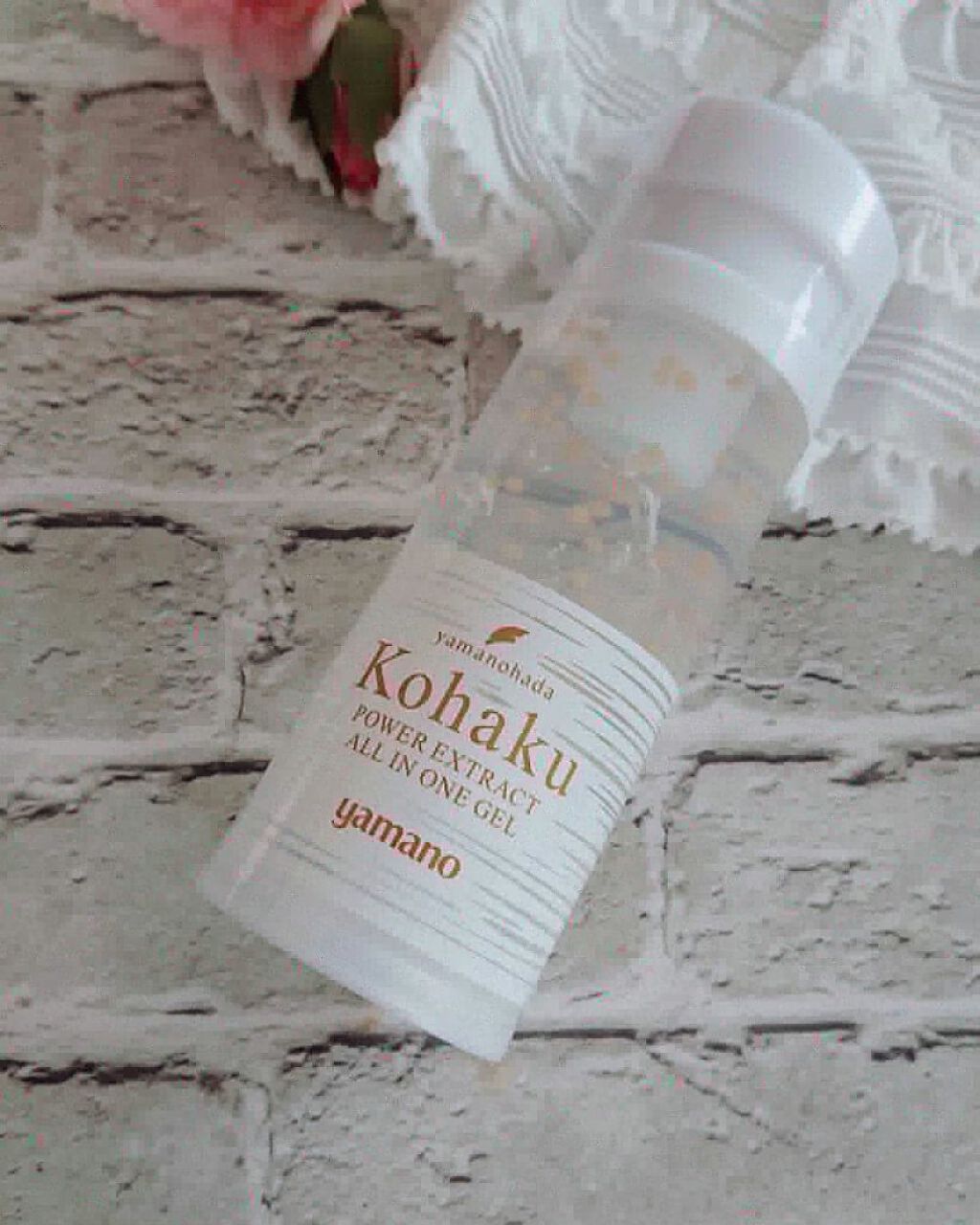 琥珀パワーエキスオールインワンジェル/ヤマノ肌/オールインワン化粧品を使ったクチコミ（1枚目）