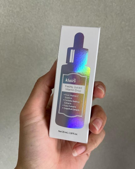 フレッシュリージュースドビタミンドロップ(35ml)/Klairs/美容液を使ったクチコミ(2枚目)