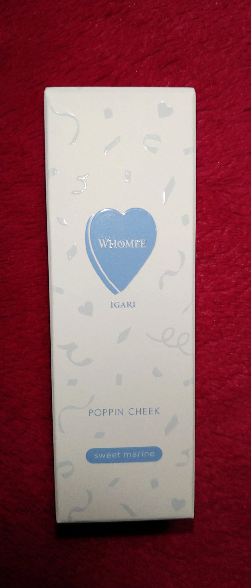 ポッピンチーク スウィートマリン/WHOMEE/ジェル・クリームチークを使ったクチコミ（1枚目）