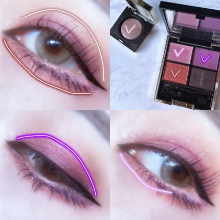 デザイニング カラー アイズ/SUQQU/アイシャドウパレットを使ったクチコミ(5枚目)