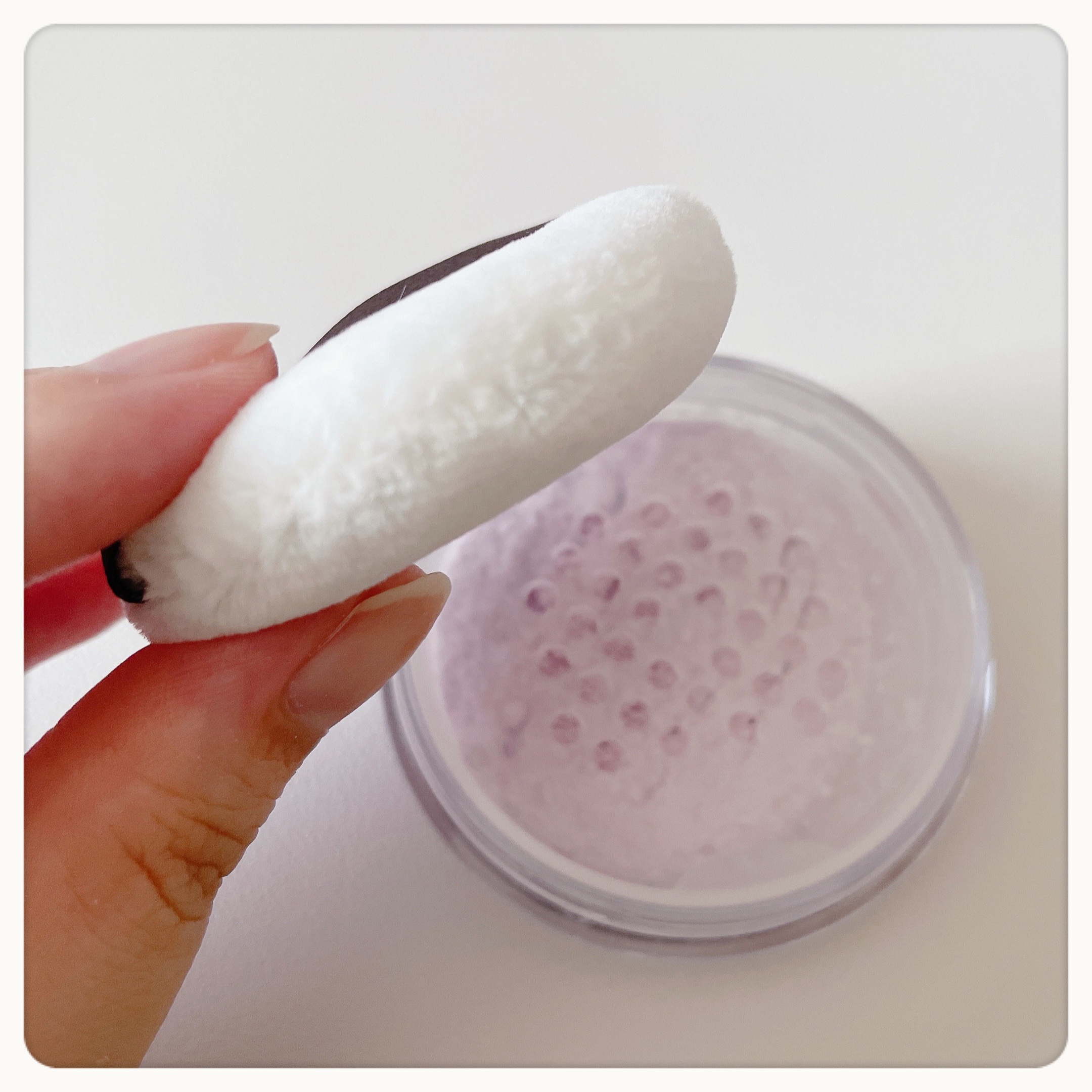 シルキーロングステイ パウダー 02 ラベンダー/ESPRIQUE/ルースパウダーを使ったクチコミ（3枚目）